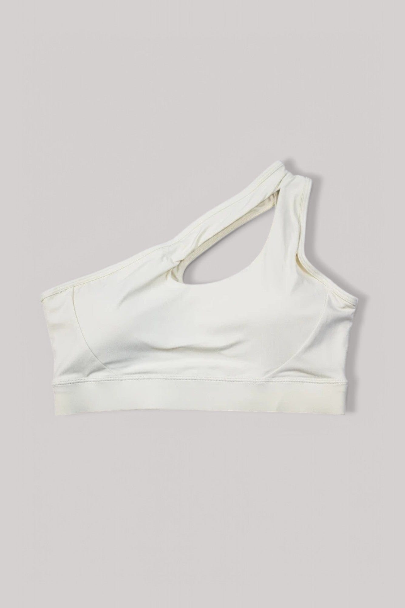 Brassière Sport | Asymétrique Blanc / S