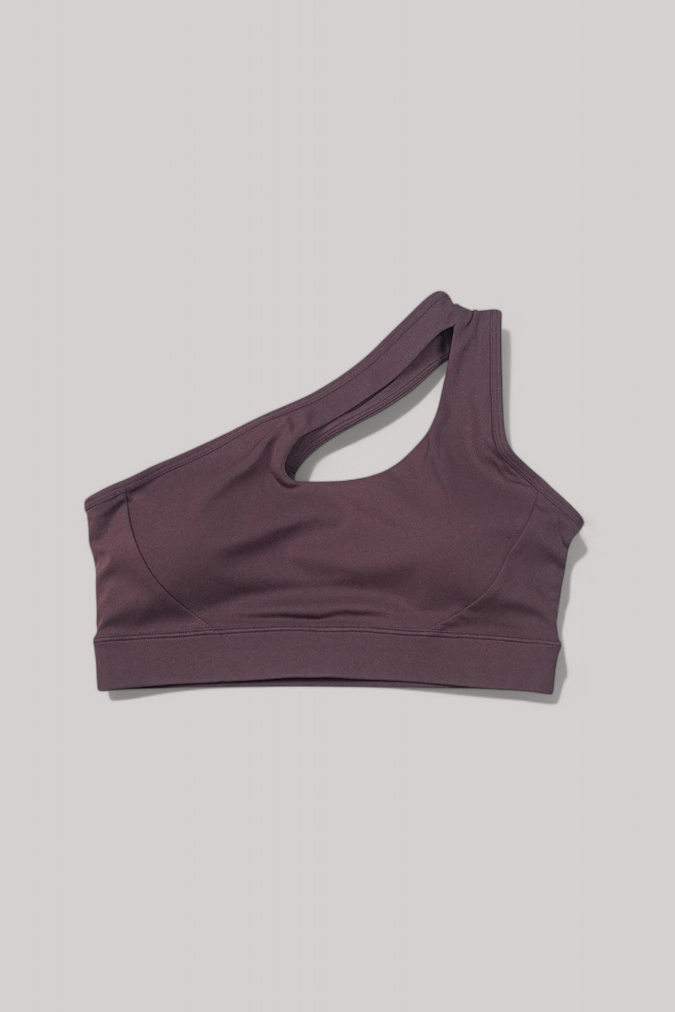 Brassière Sport | Asymétrique Marron / S