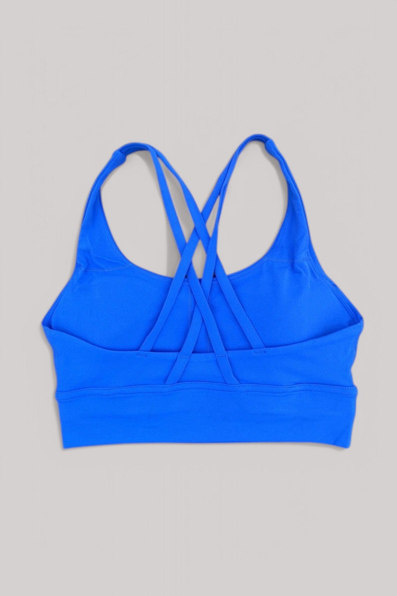 Brassière Sport Fine Bretelle | Double Bleu Electrique / S