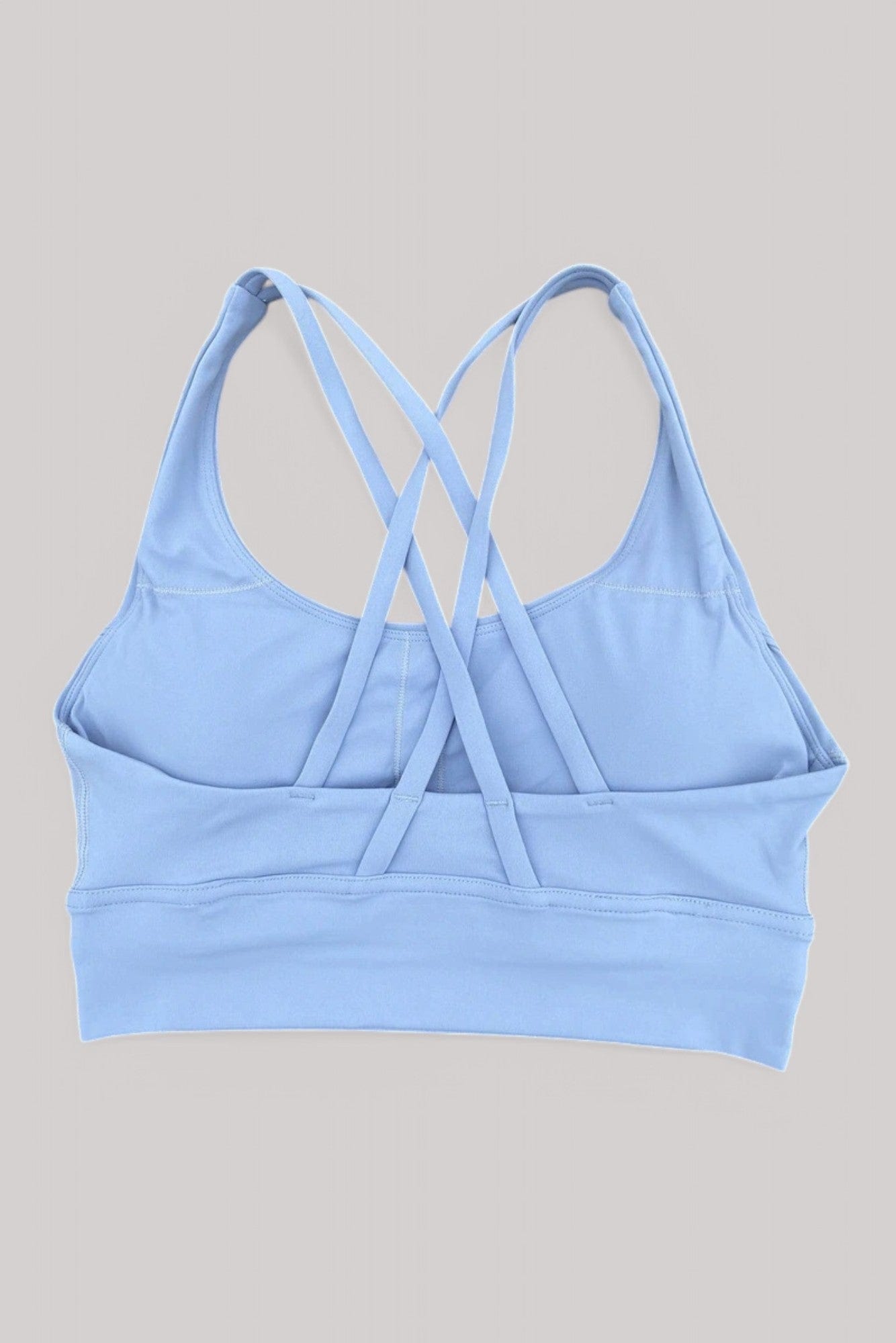 Brassière Sport Fine Bretelle | Double Bleu Gris / S