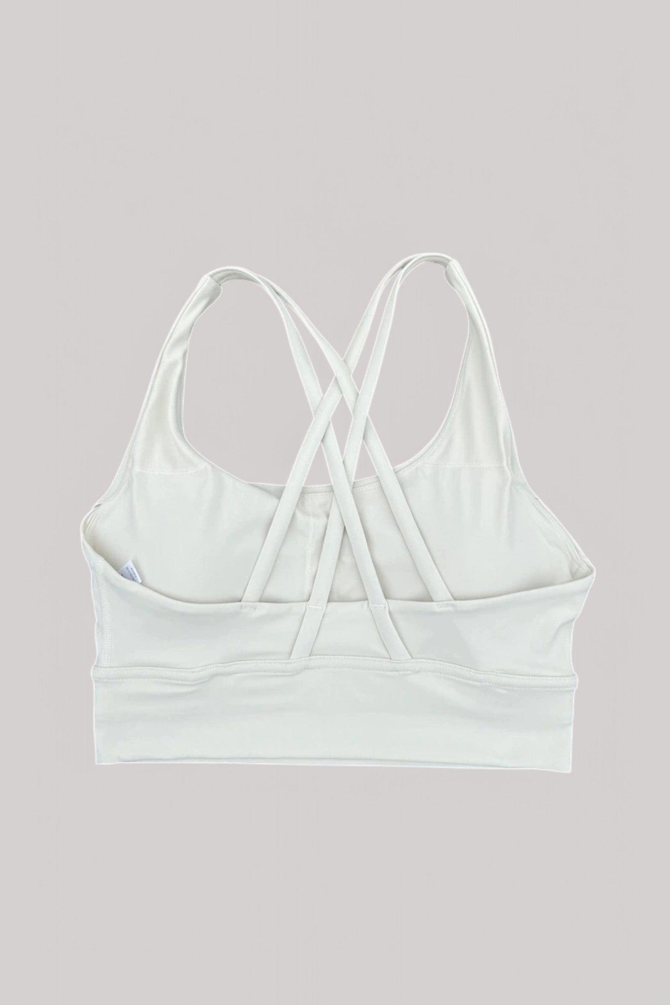 Brassière Sport Fine Bretelle | Double Ivoire / S