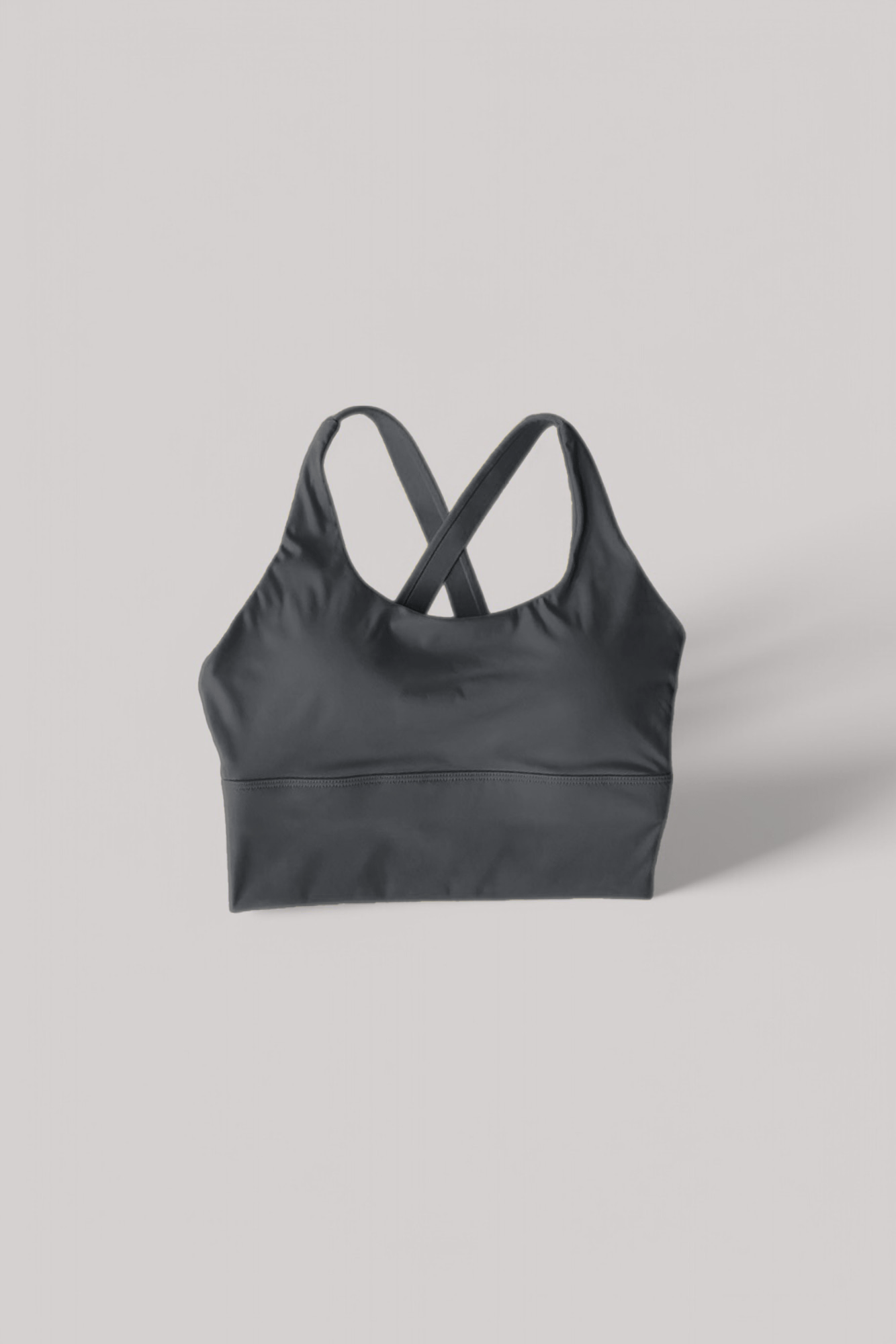 Brassière Sport Fine Bretelle | Simple Gris / S