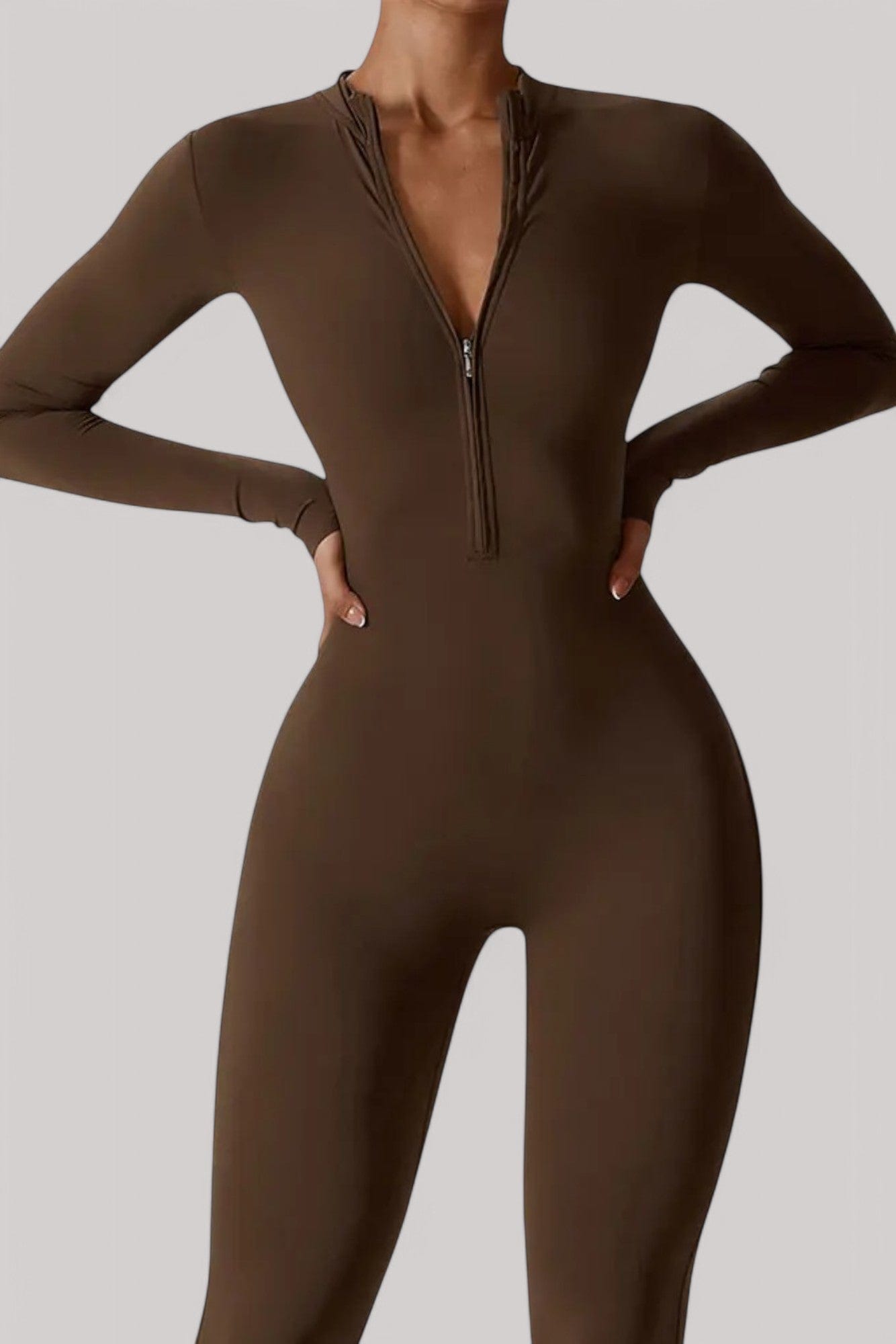 Combinaison Femme Manches Longues | Zip