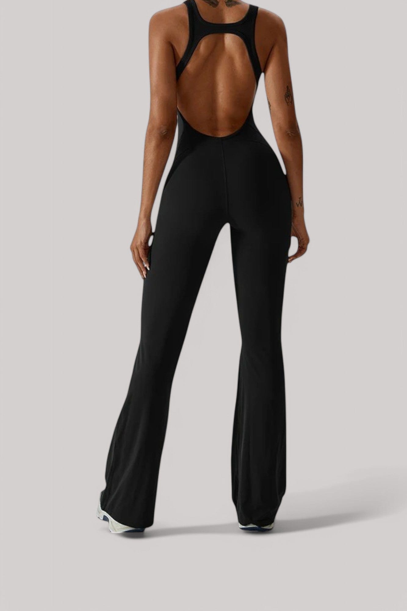 Combinaison Sport Femme | Dos Nu Noir / XS