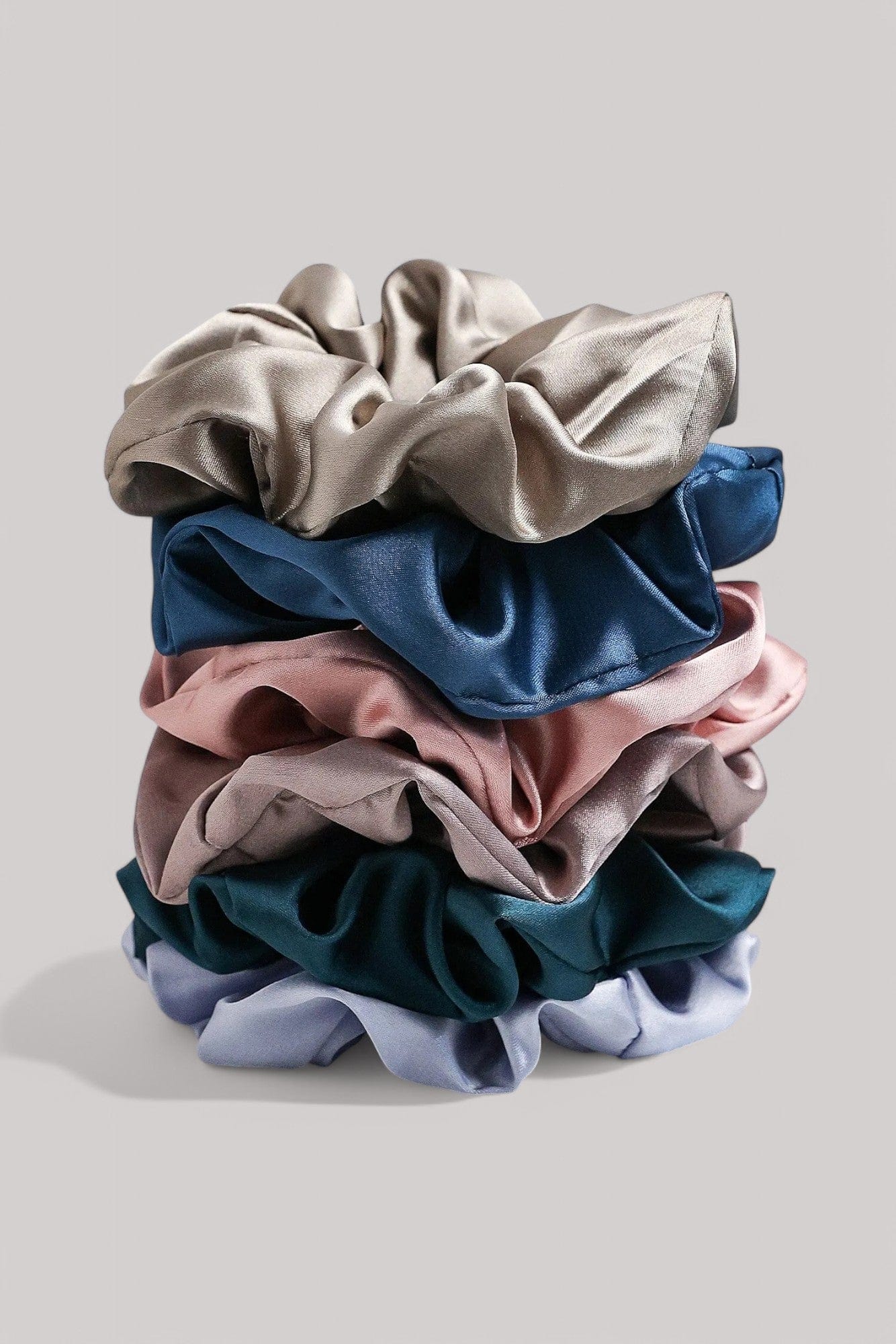 Scrunchies – Satin Pack Ocean