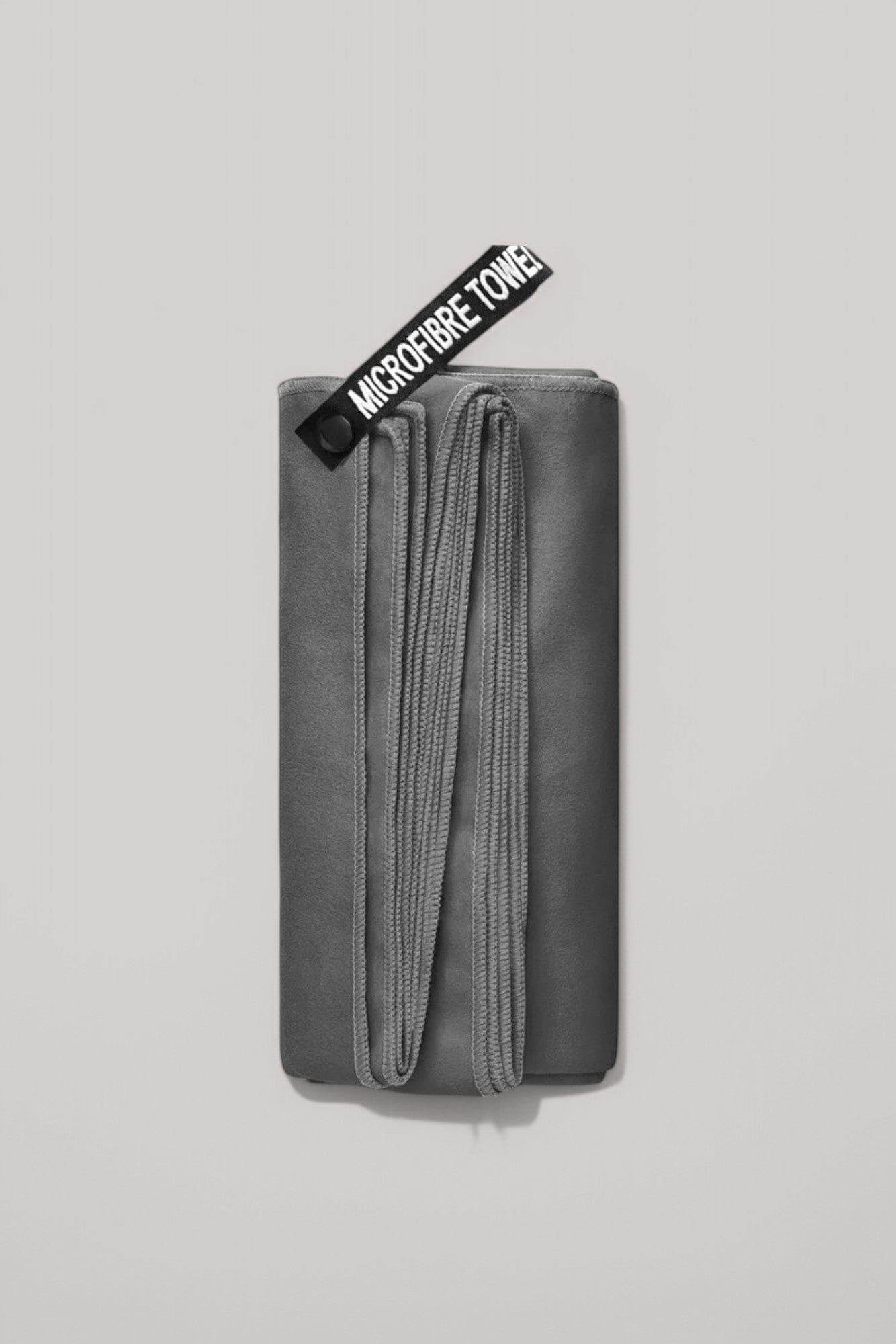 Serviette Pilates – Microfibre Gris Foncé / 80x130cm