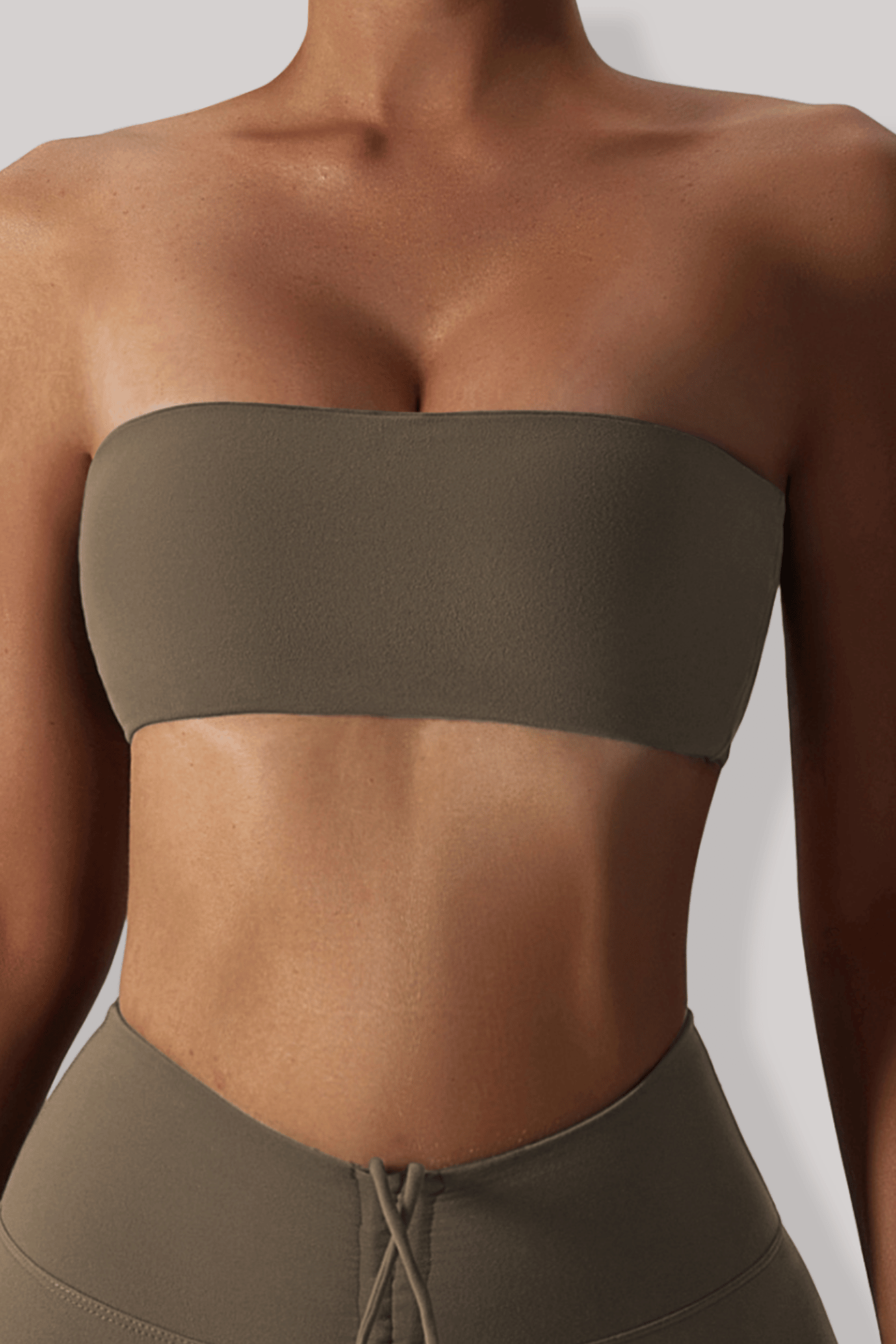 Brassière Sans Bretelle Kaki / S