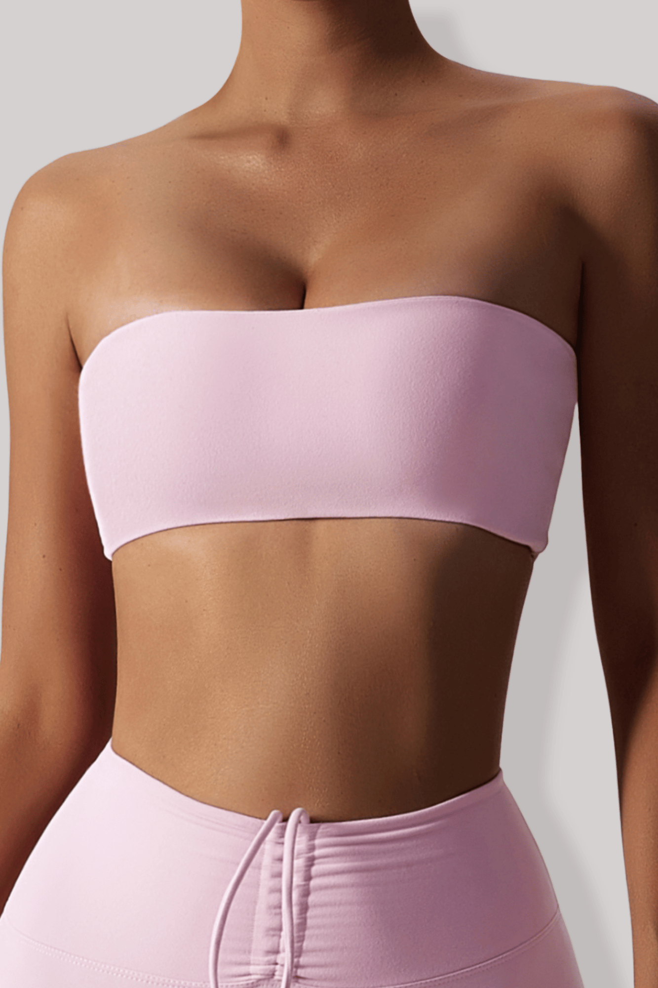 Brassière Sans Bretelle Rose / S