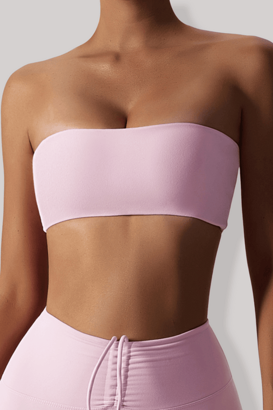Brassière Sans Bretelle Rose / S