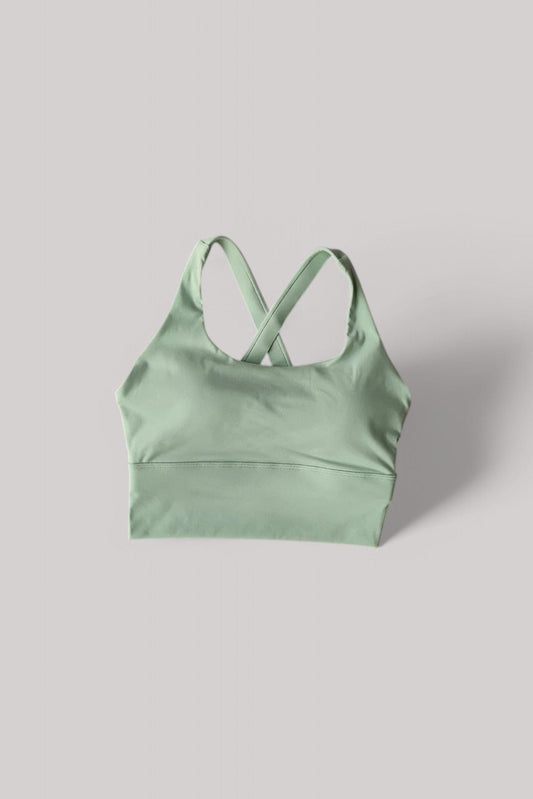 Brassière Sport Fine Bretelle | Simple Vert / S