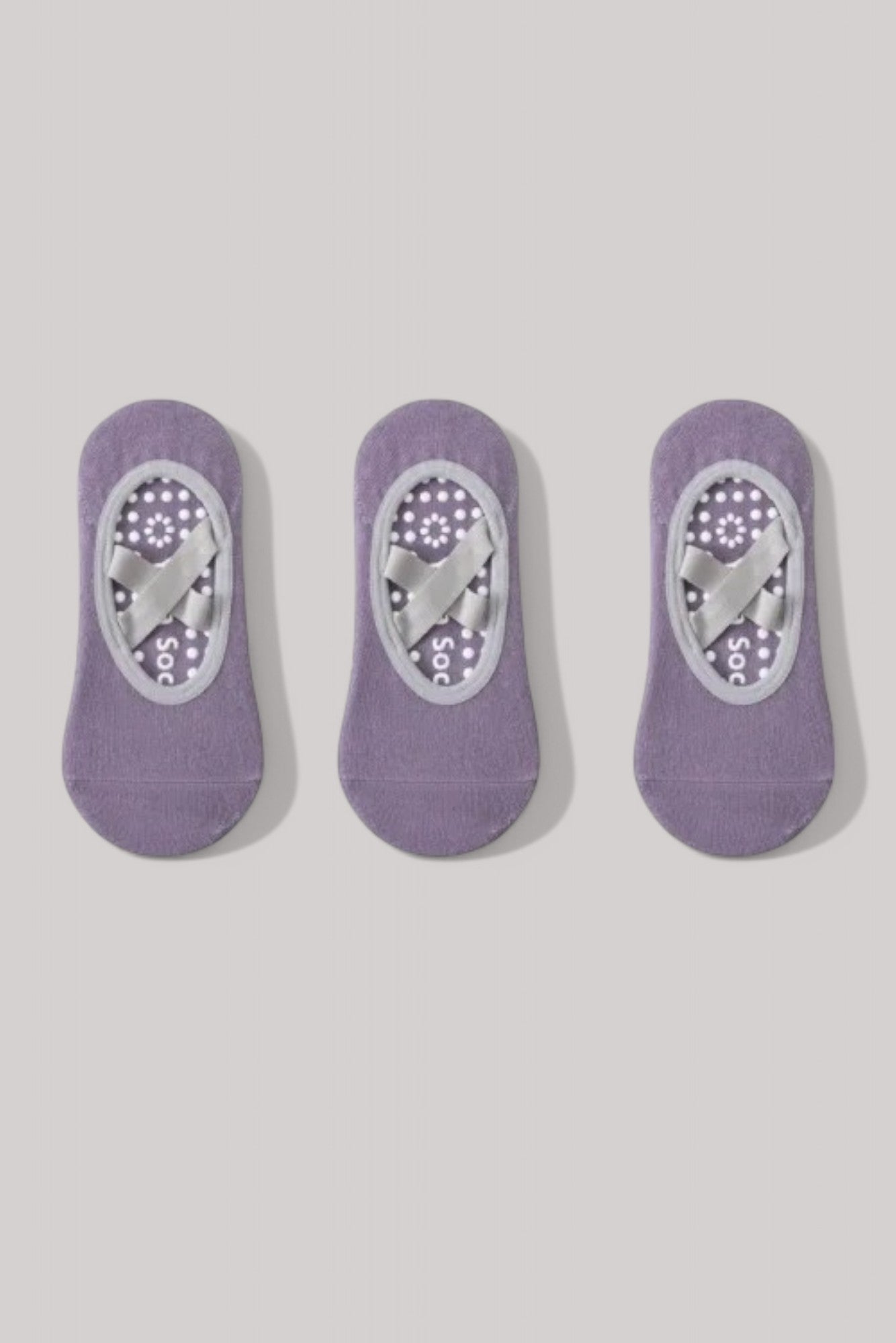 Chaussettes Pilates | Courtes Violet / 35/40