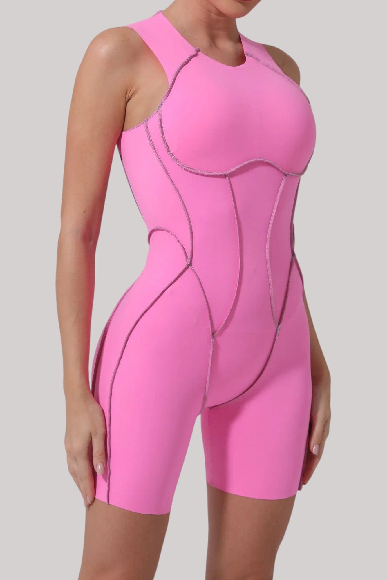 Combinaison Femme Sans manche | Couture Rose / S