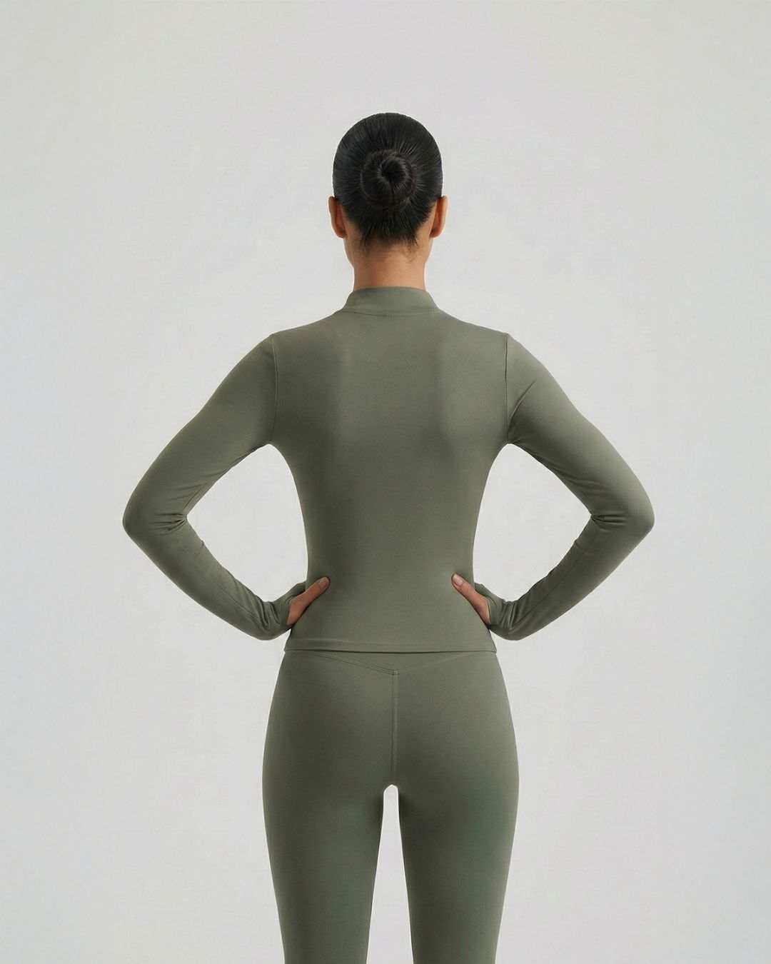 Ensemble Pilates – Legging + Brassière + Veste | Taille Haute - Taiyoa