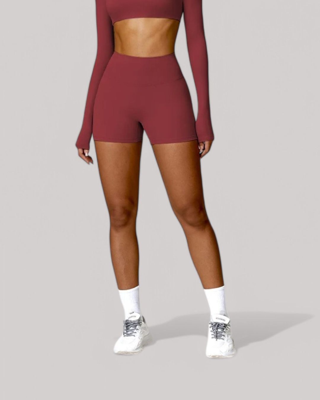 Ensemble Sport – Short + Haut | Crop Top Taiyoa