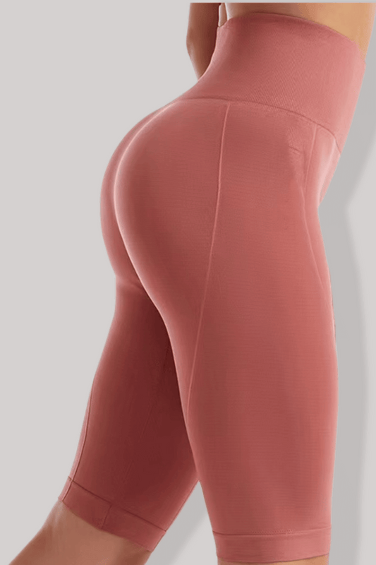 Legging Court Taille Haute Rouge / Unique