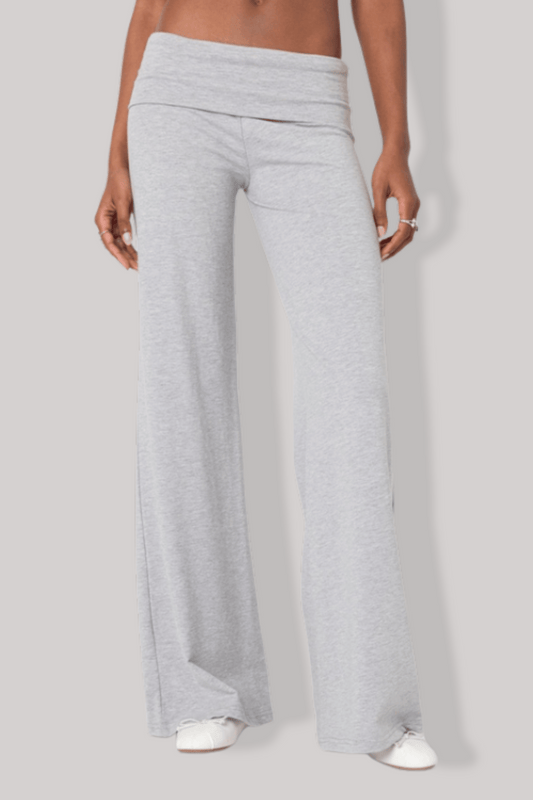 Pantalon Pilates Femme | Wrap Gris / S