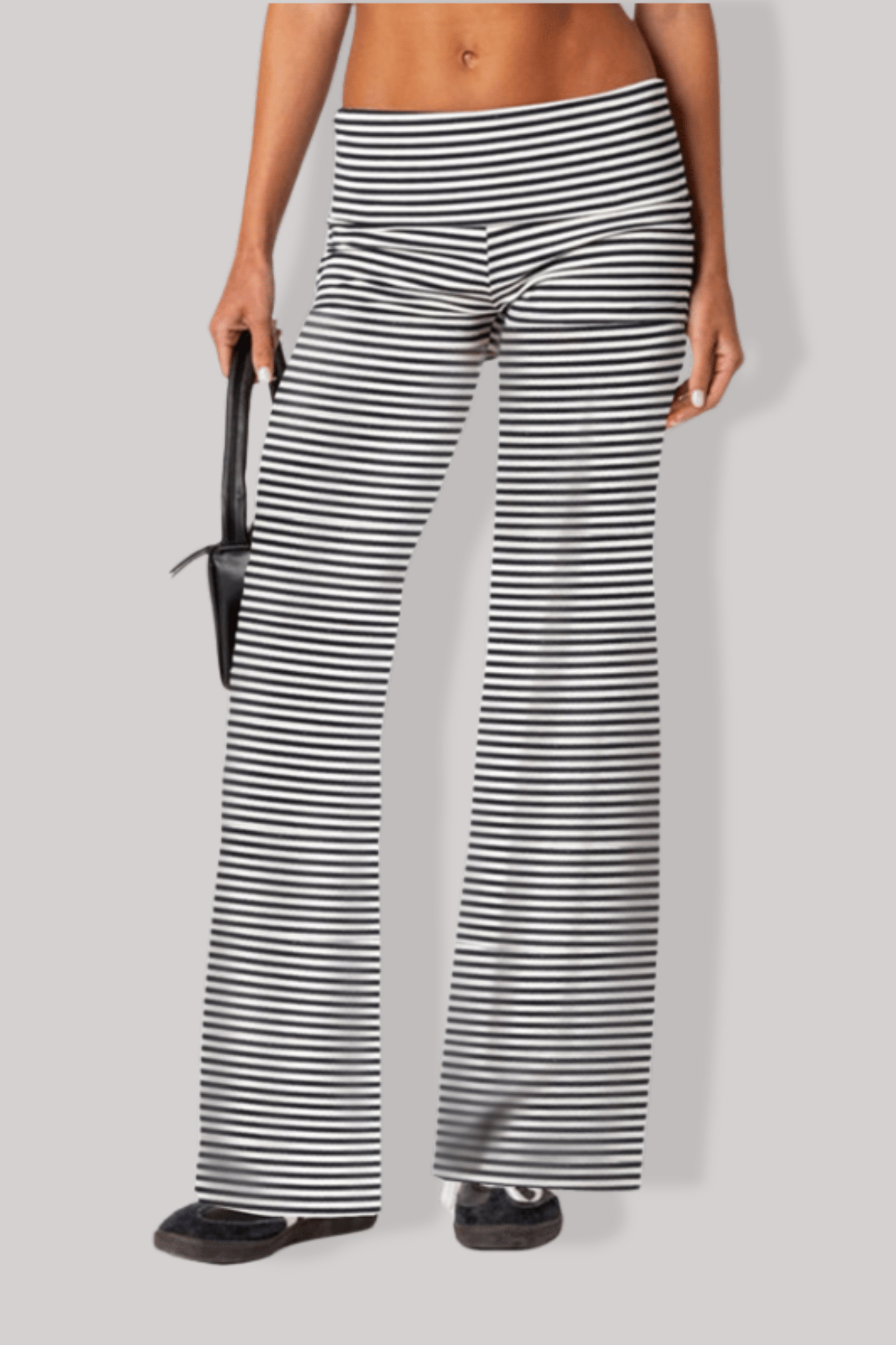 Pantalon Pilates Femme | Wrap Rayure 2 / S