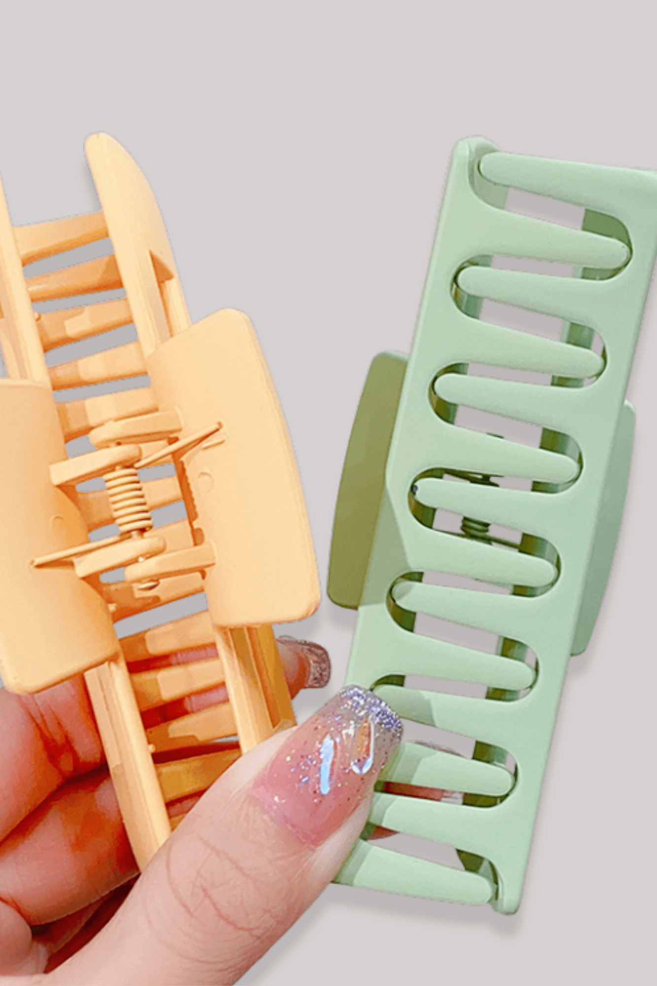 Pince à Cheveux | Rectangulaire 10.5 cm