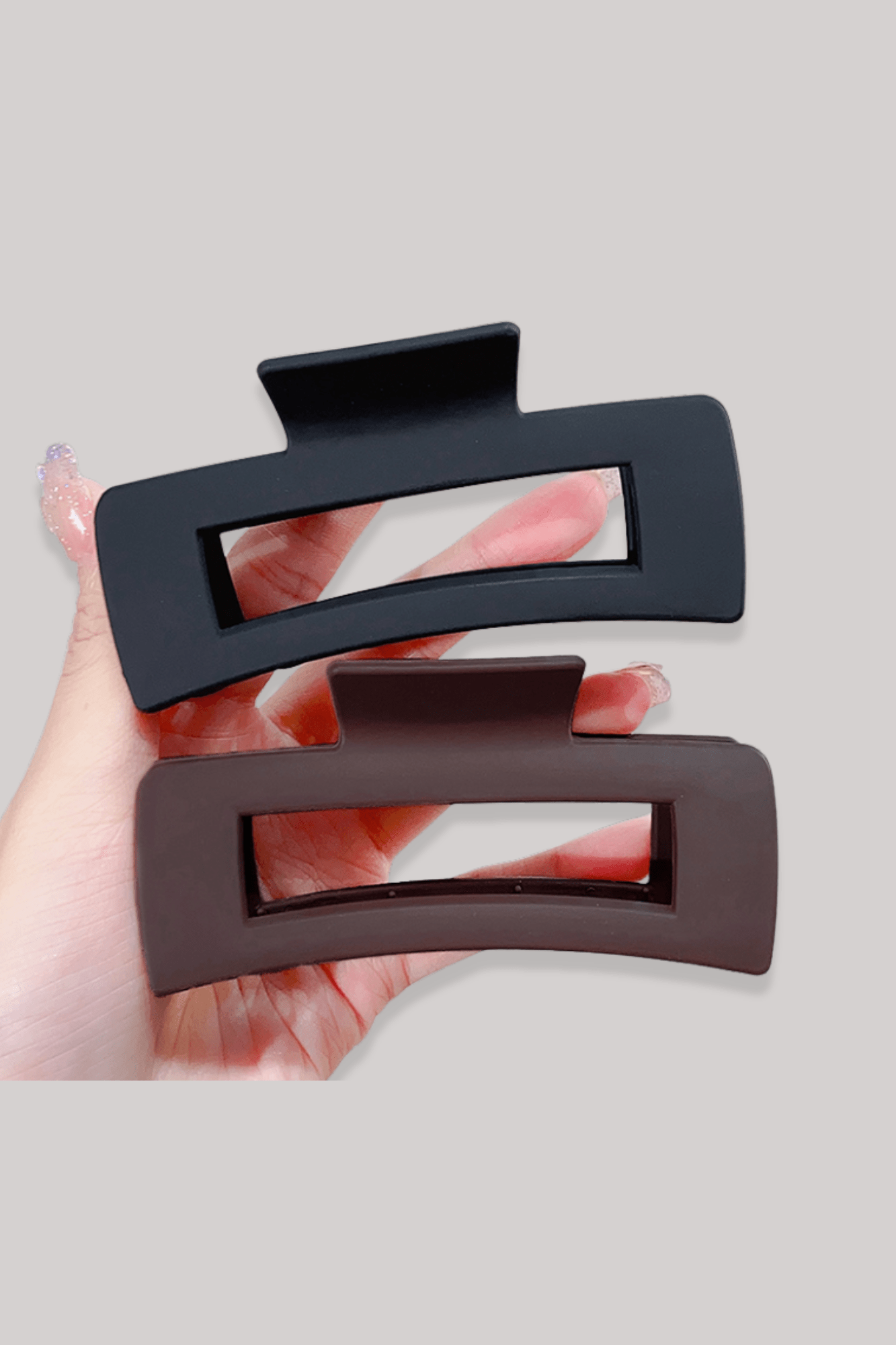 Pince à Cheveux | Rectangulaire 10.5 cm