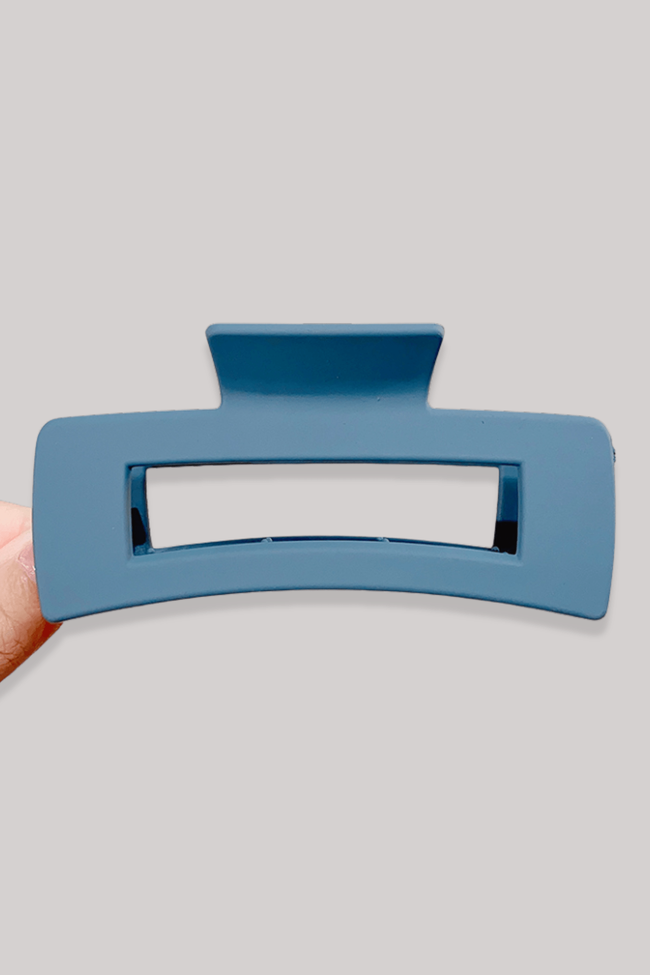Pince à Cheveux | Rectangulaire 10.5 cm Bleu