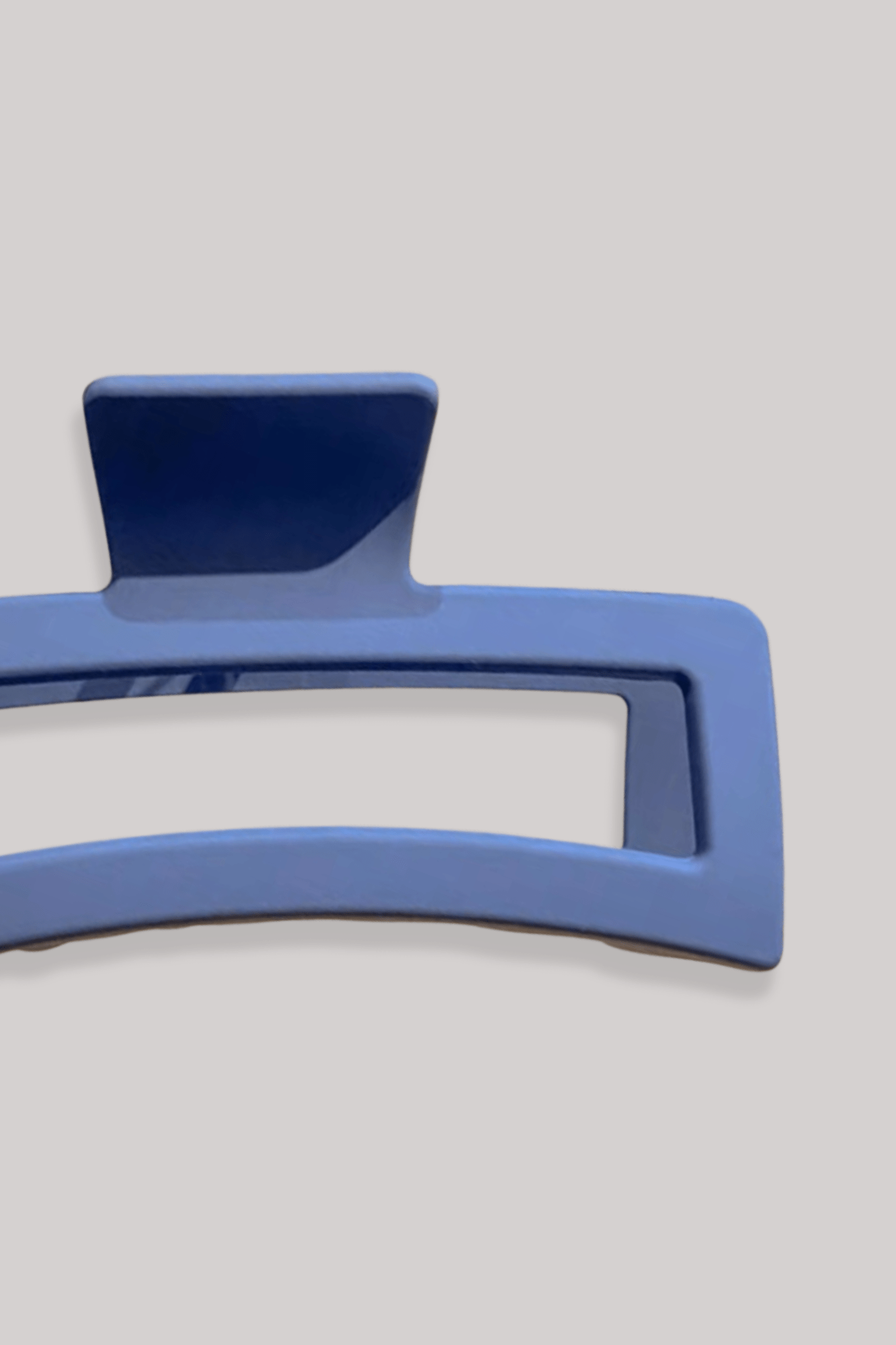 Pince à Cheveux | Rectangulaire 13 cm Bleu