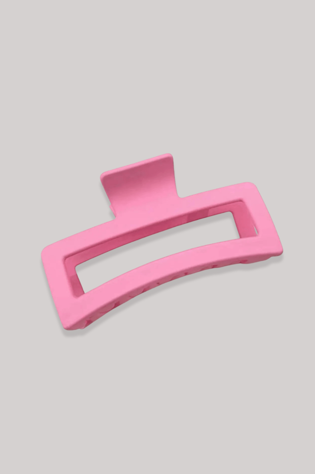 Pince à Cheveux | Rectangulaire 13 cm Rose