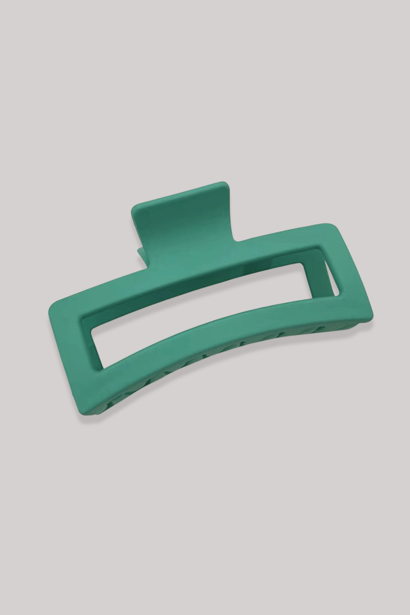 Pince à Cheveux | Rectangulaire 13 cm Vert