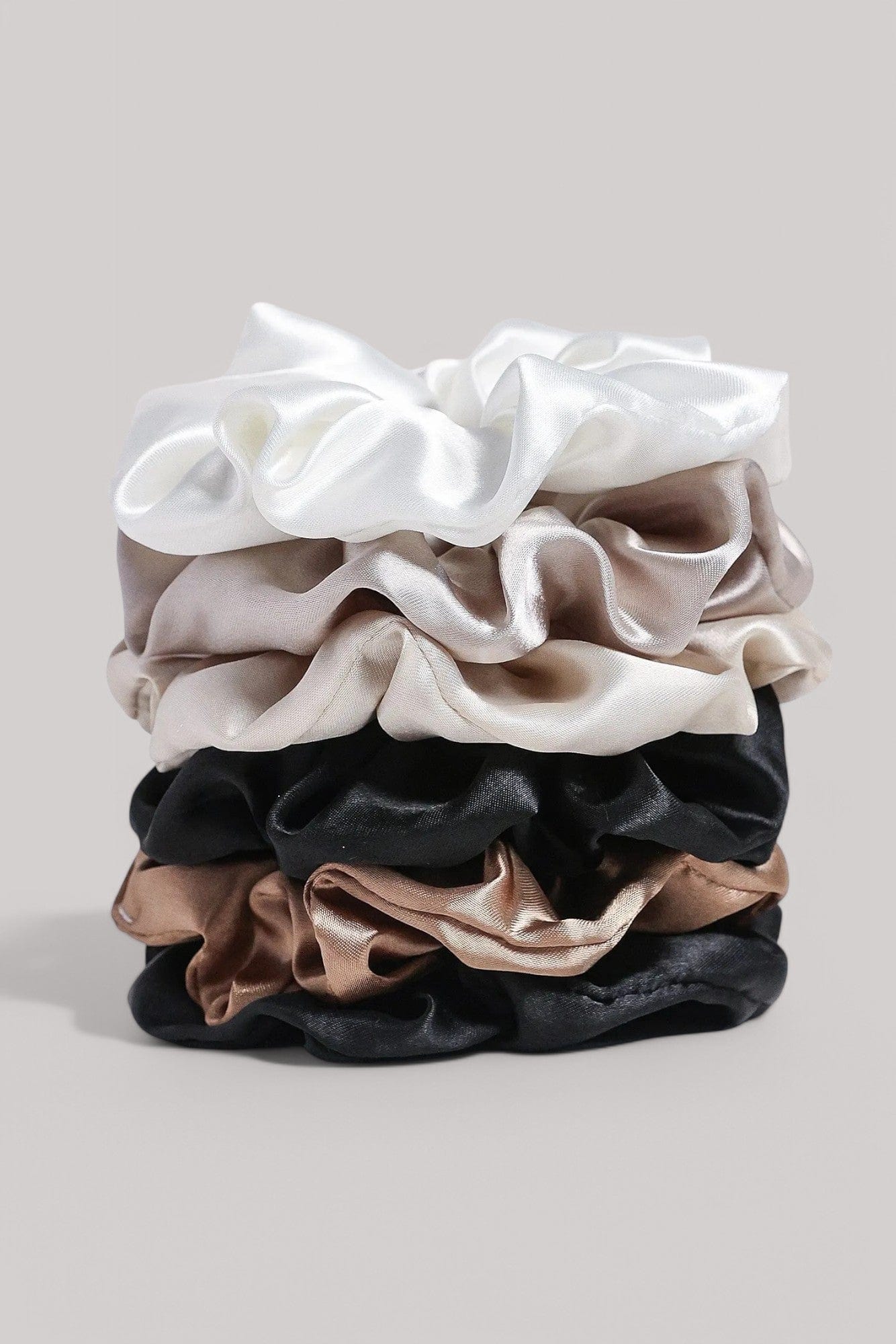 Scrunchies – Satin Pack Earth Tone