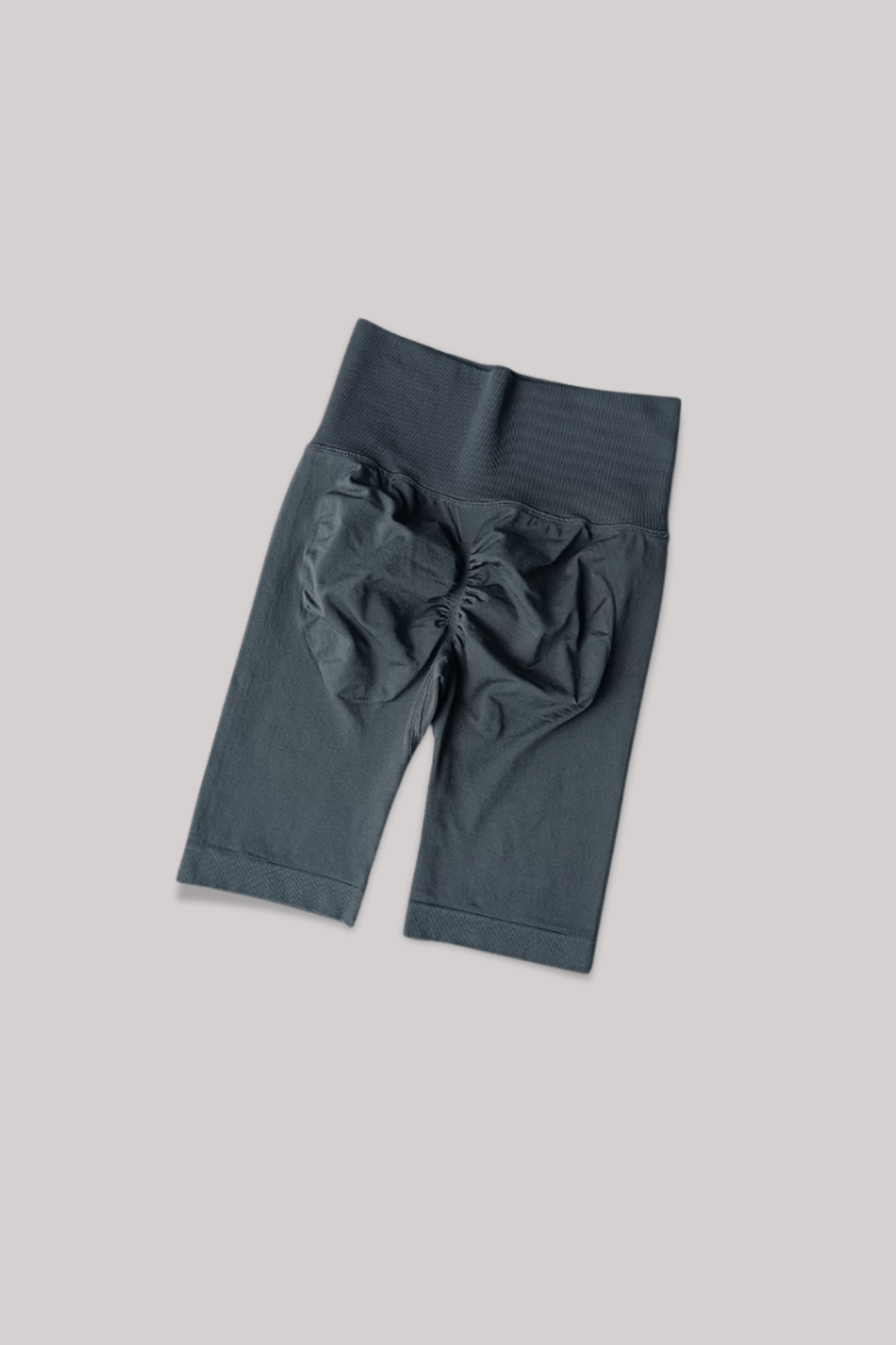 Short Gainant Taille Haute Gris Bleu / S