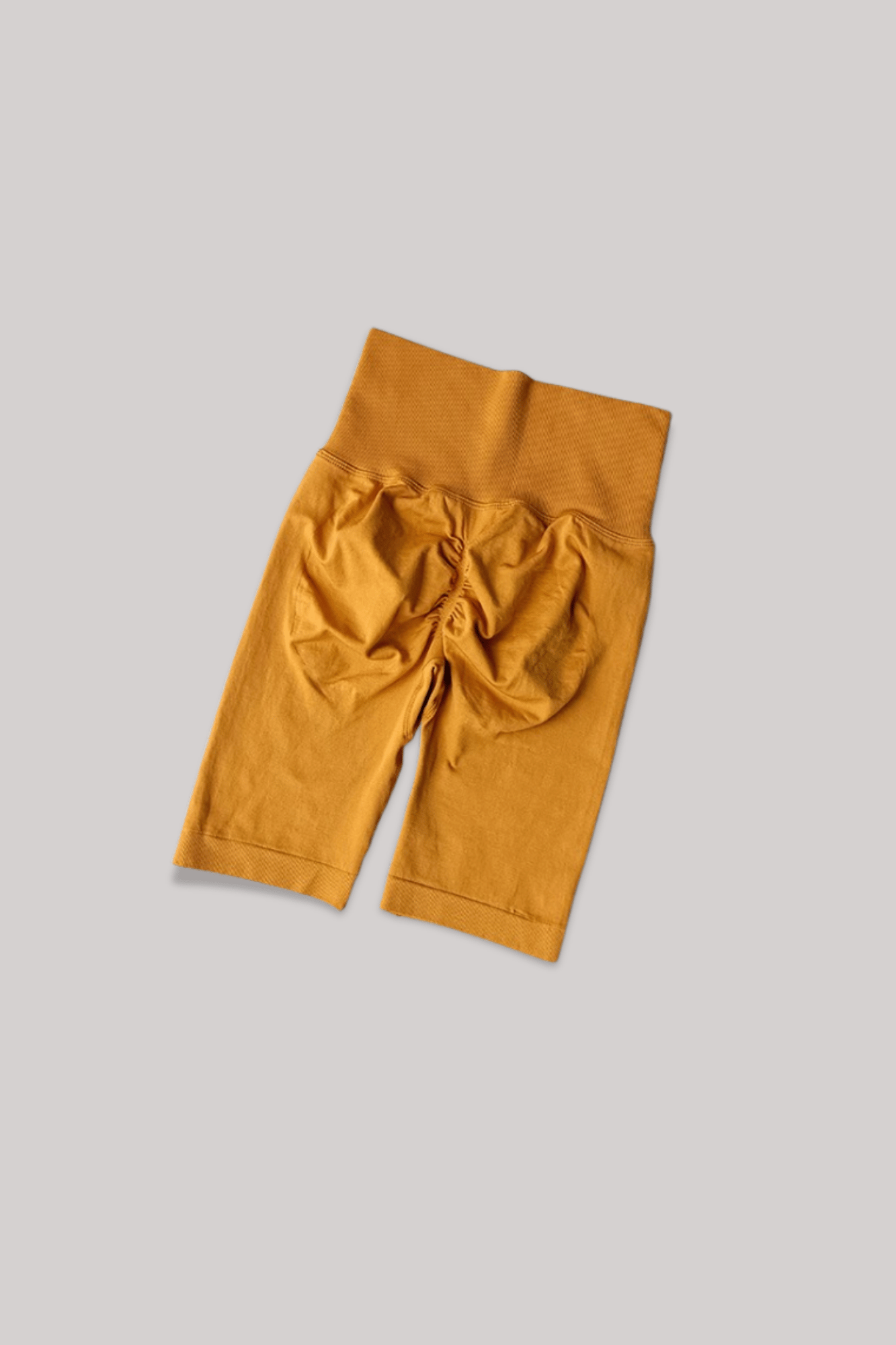 Short Gainant Taille Haute Jaune / S