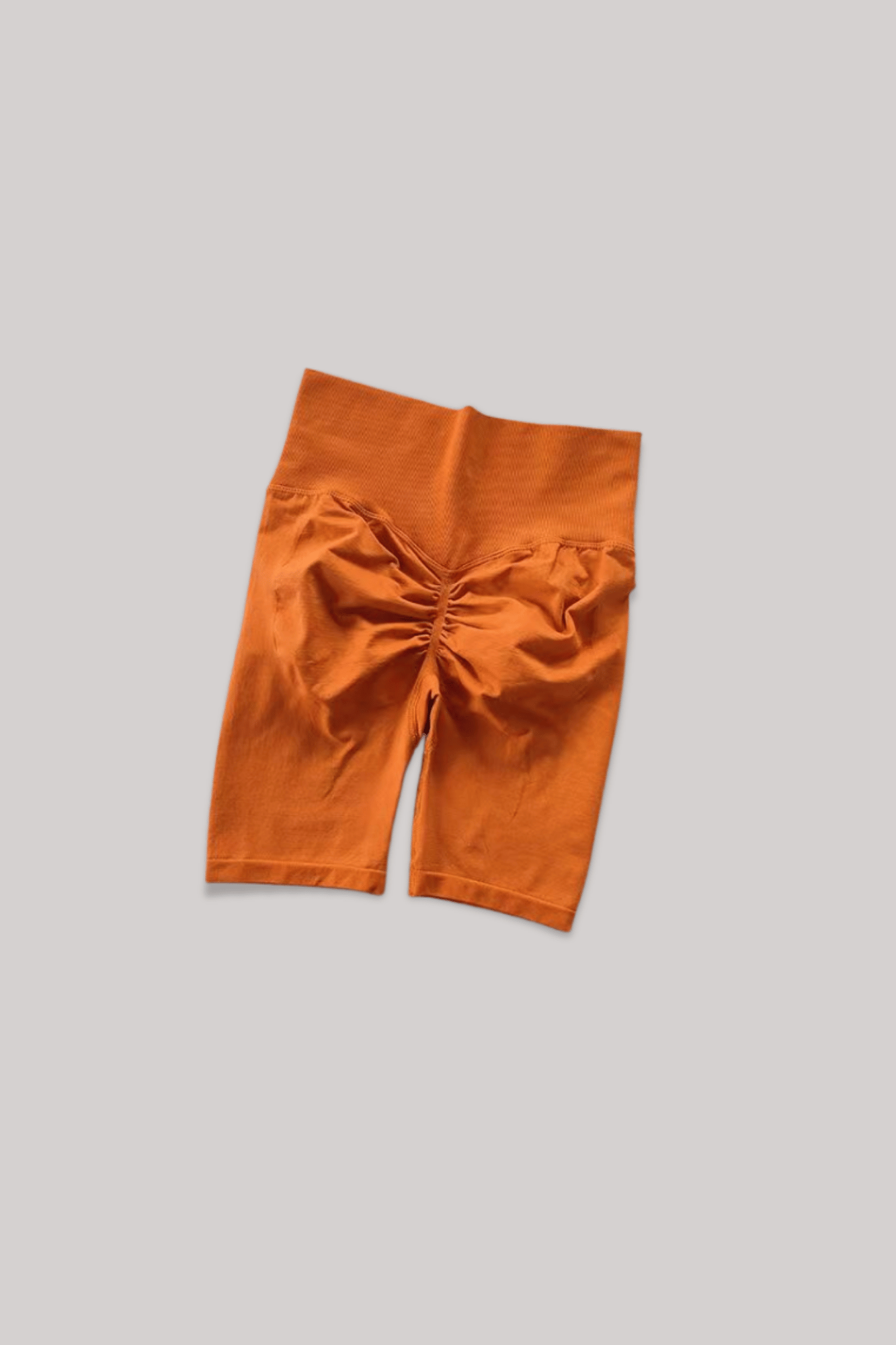 Short Gainant Taille Haute Orange / S