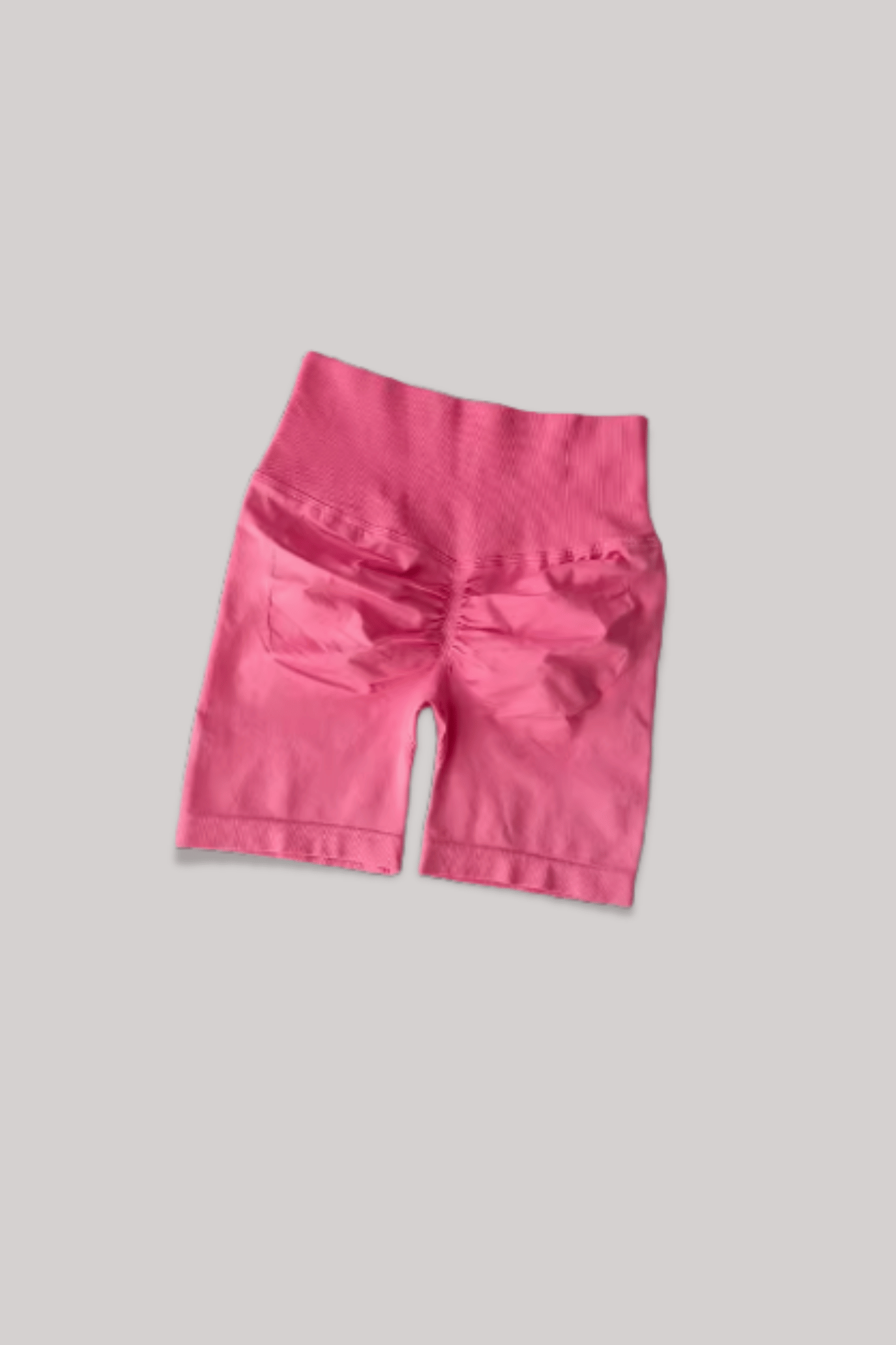 Short Gainant Taille Haute Rose / S