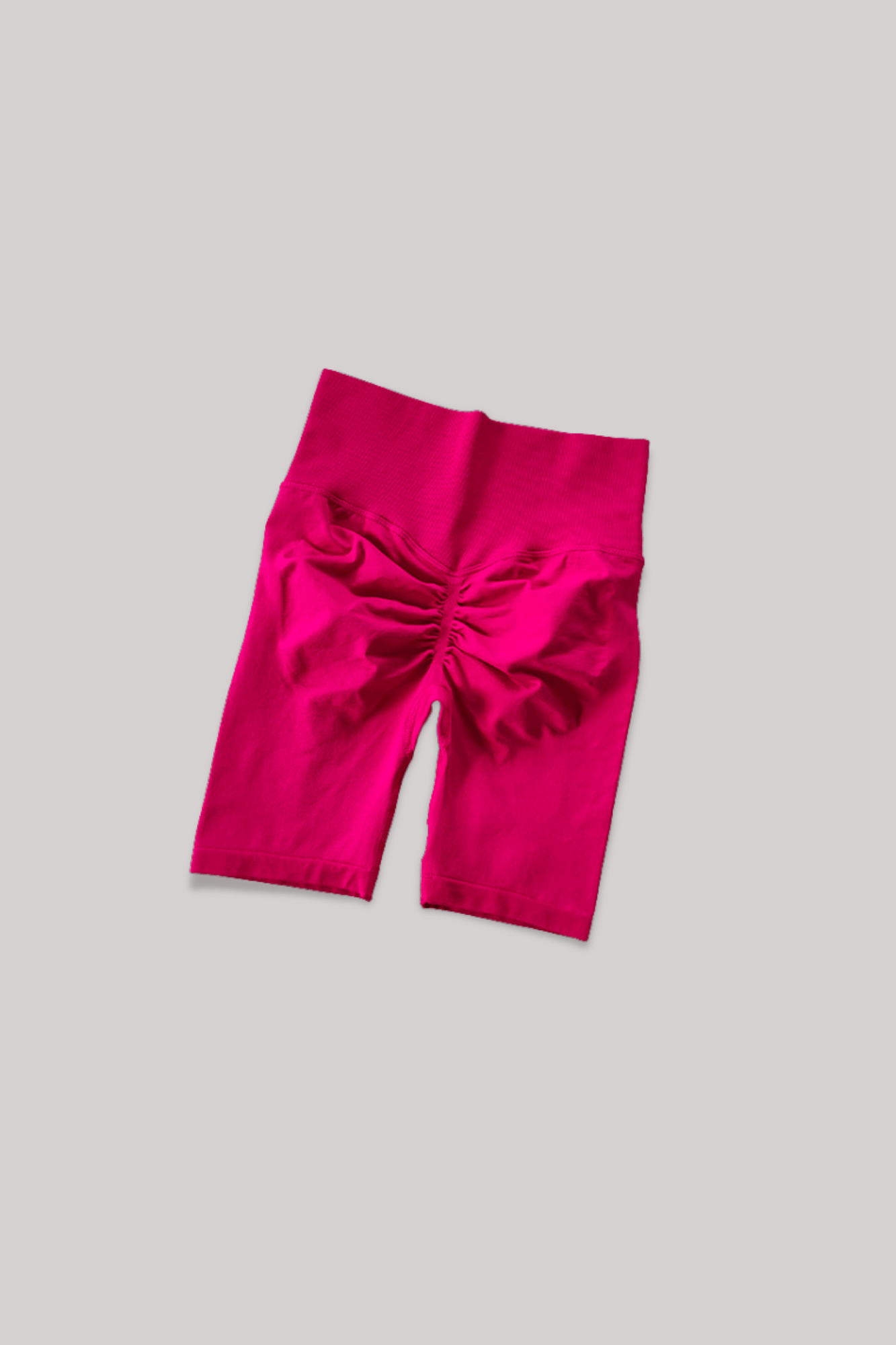 Short Gainant Taille Haute Rouge Rose / S