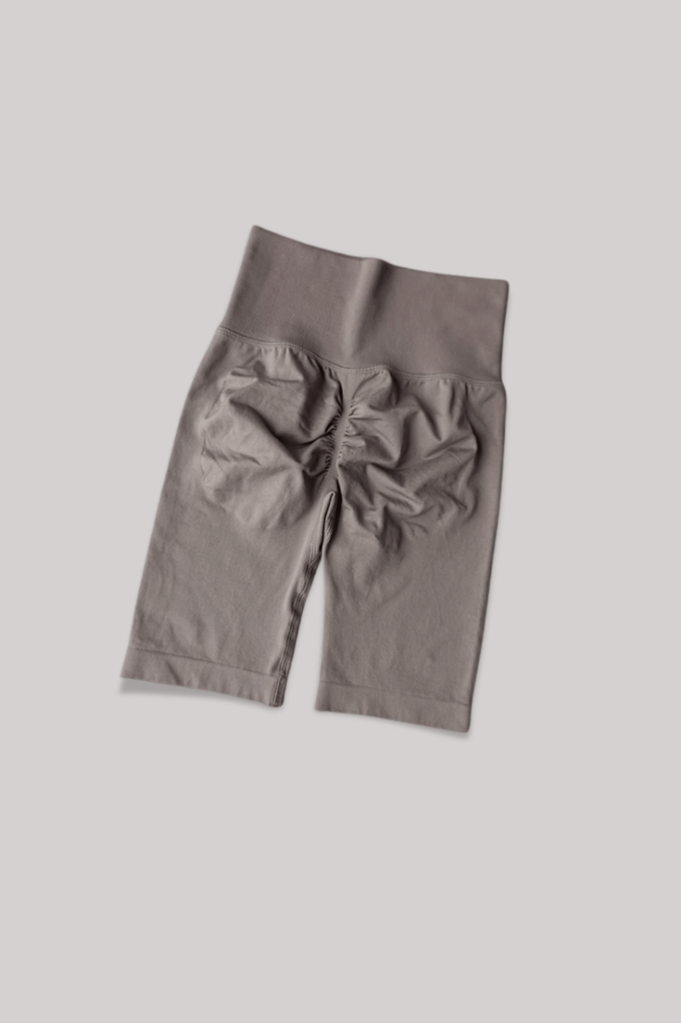 Short Gainant Taille Haute Taupe / S