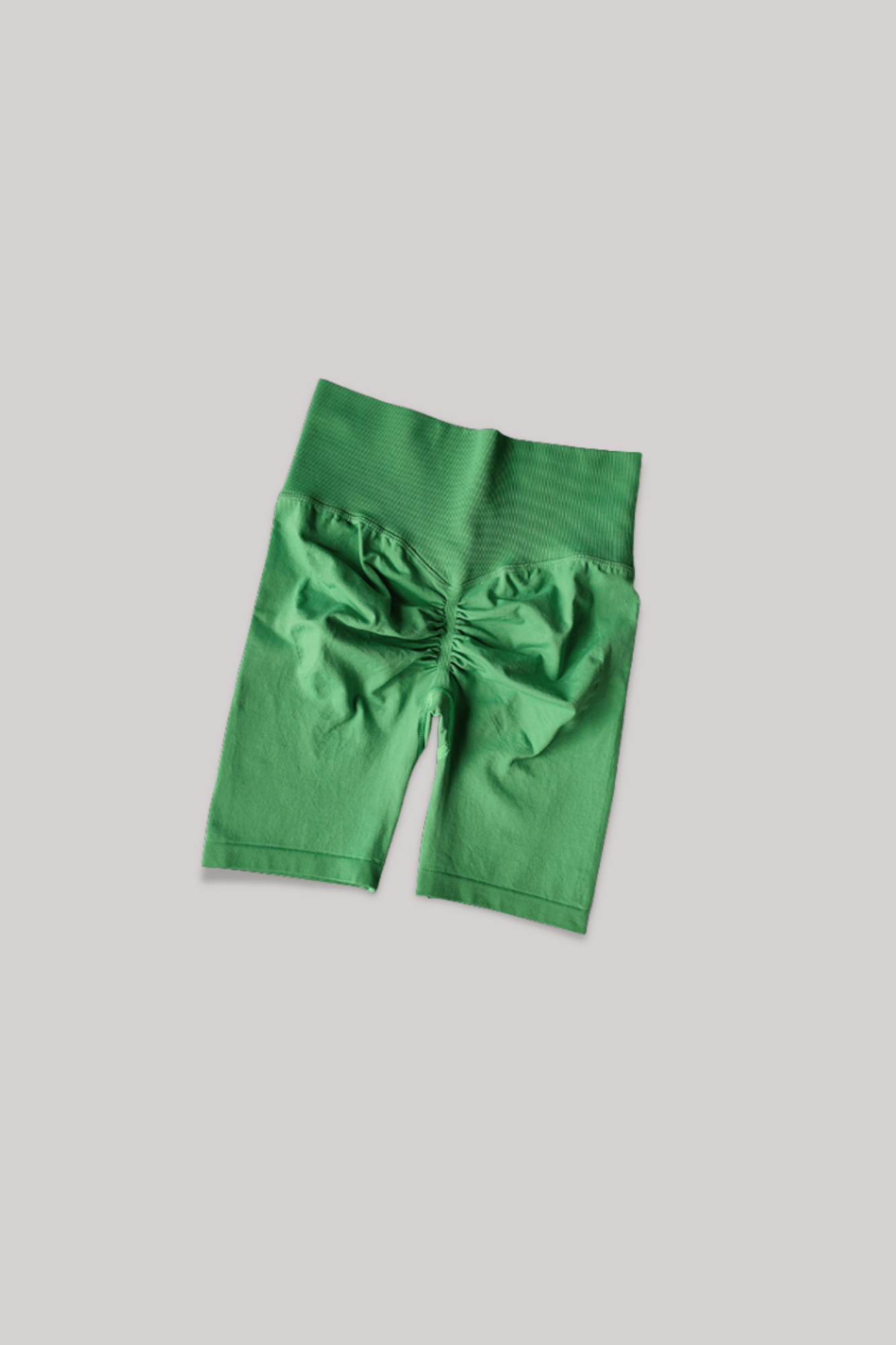 Short Gainant Taille Haute Vert / S
