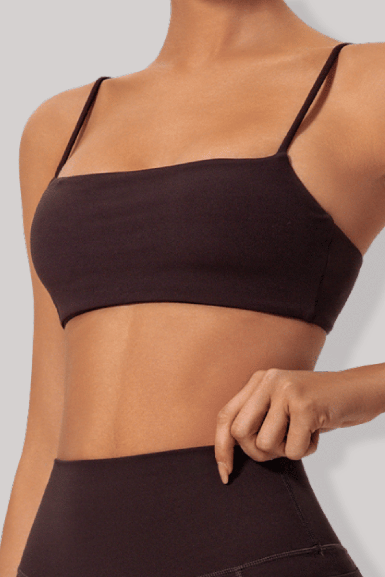 Soutien Gorge Bralette Marron / S