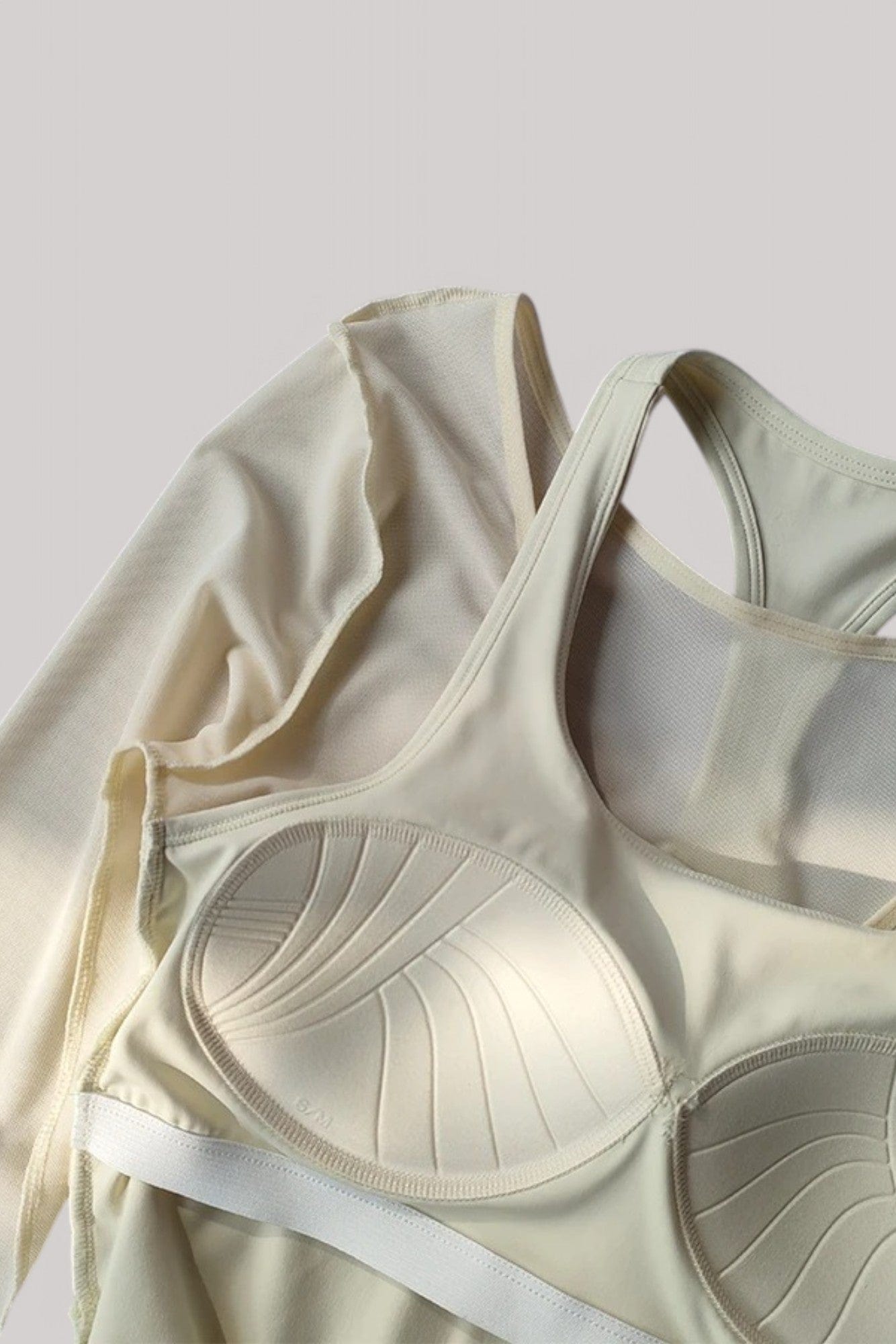 Tee Shirt Sport Femme - Manches Longues + Débardeur